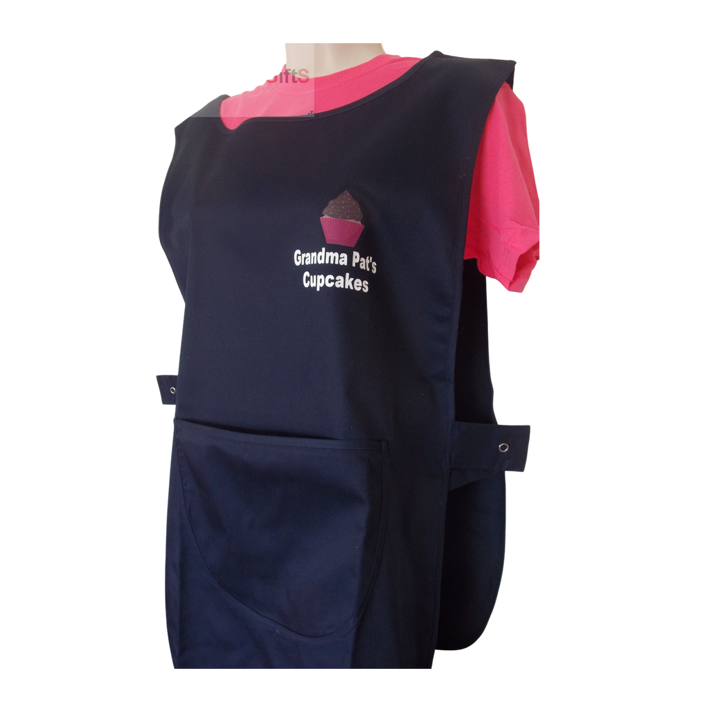 Personalised Pocket Tabard WorkWear  Cleaner Kitchen Home carer