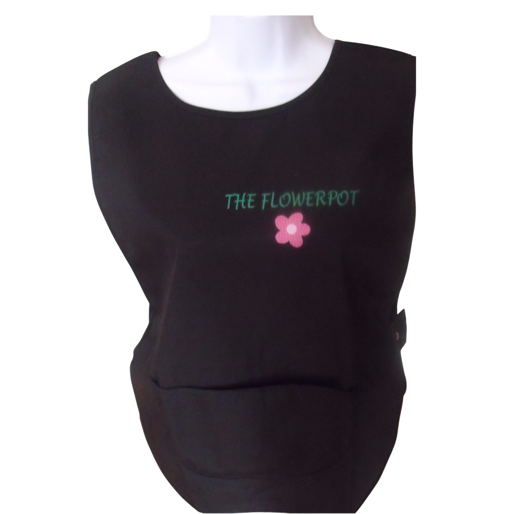 Personalised Pocket Tabard WorkWear  Cleaner Kitchen Home carer