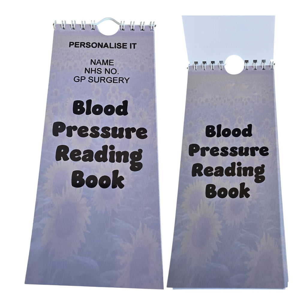 Personalised Blood Pressure  HypotensionHypertension Log Book
