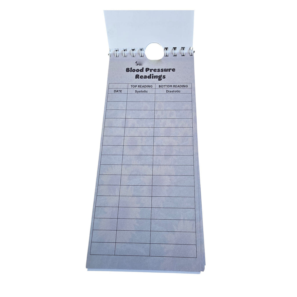 Personalised Blood Pressure  HypotensionHypertension Log Book