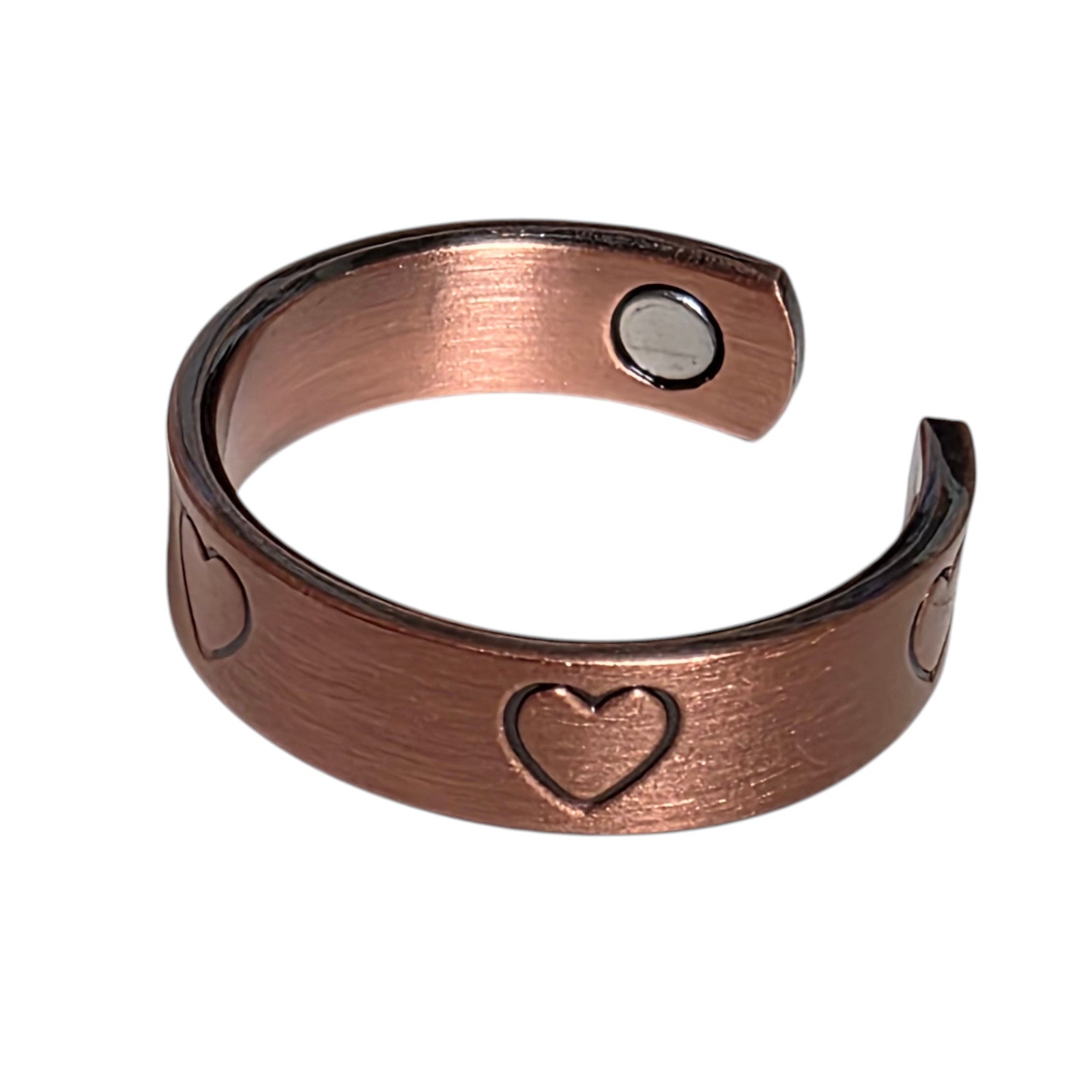 Magnetic Copper Ring  Adjustable Size, heart therapeutic