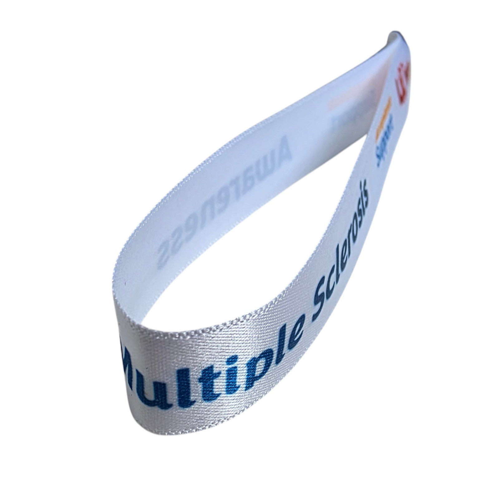 Multiple Sclerosis Fabric Bracelet Adjustable Wristband Health Support Band