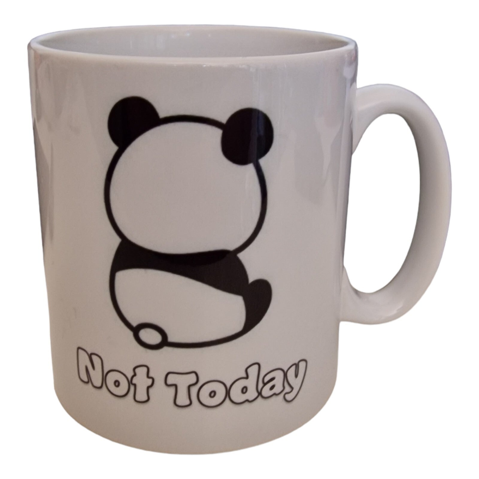 Novelty Panda Mug – "Not Today" Slogan – Gift for Friends & Family – 10oz