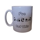 Funny Panda Mug  "I’ve Got This" Slogan Novelty Gift for Men & Women
