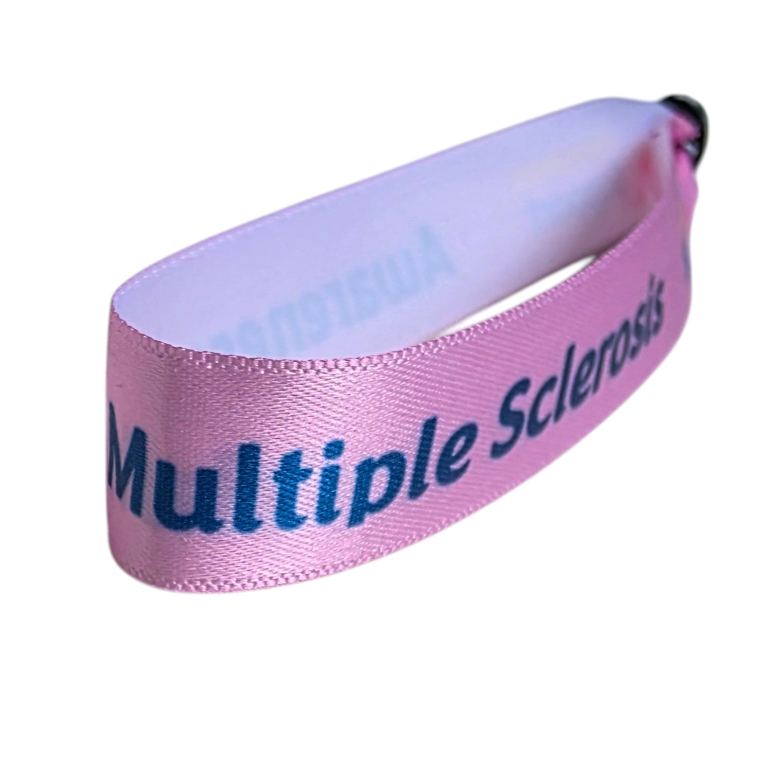 Multiple Sclerosis Fabric Bracelet Adjustable Wristband Health Support Band