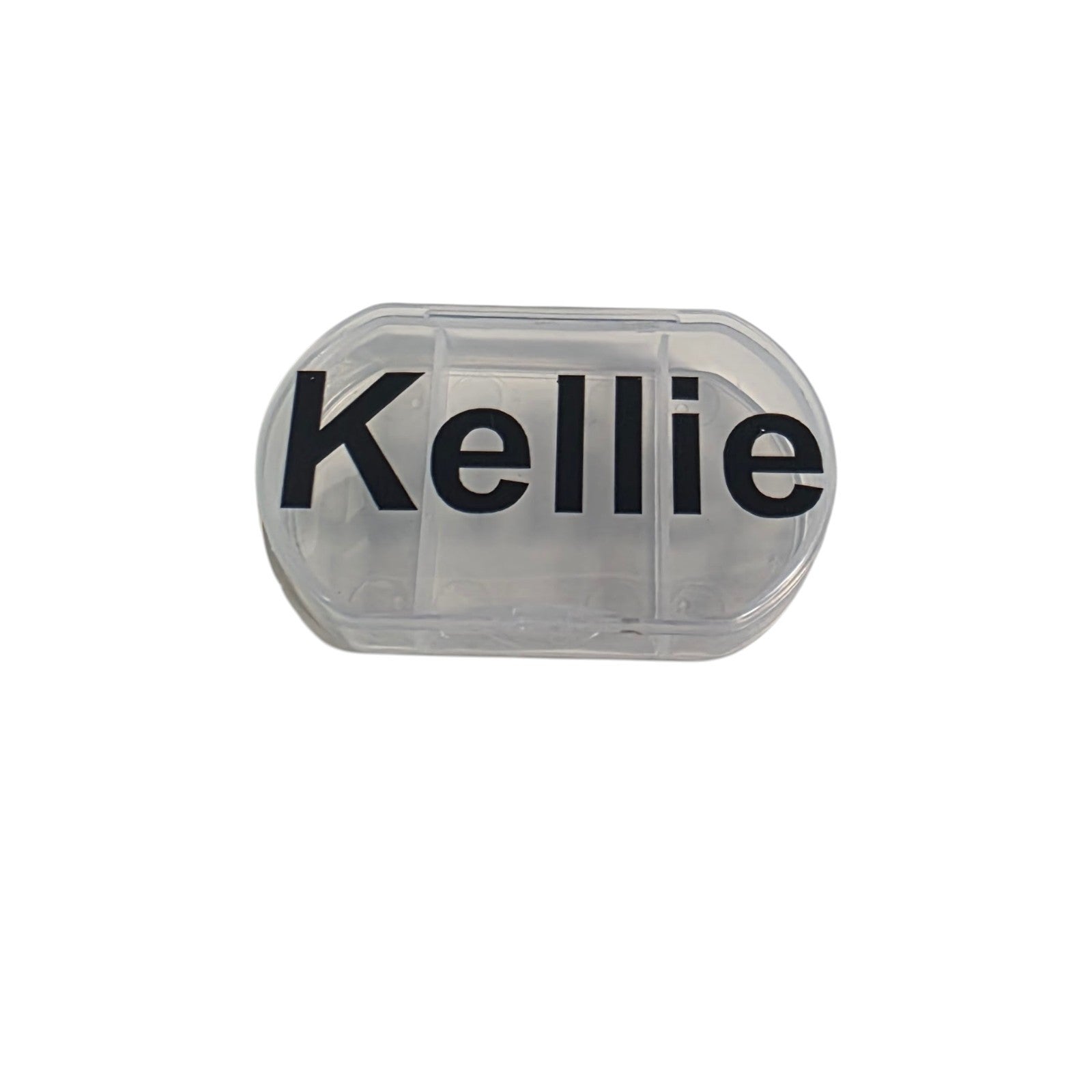 3 grid Portable Medicine Storage Daily Pill box