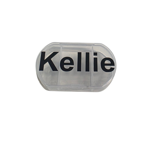 3 grid Portable Medicine Storage Daily Pill box