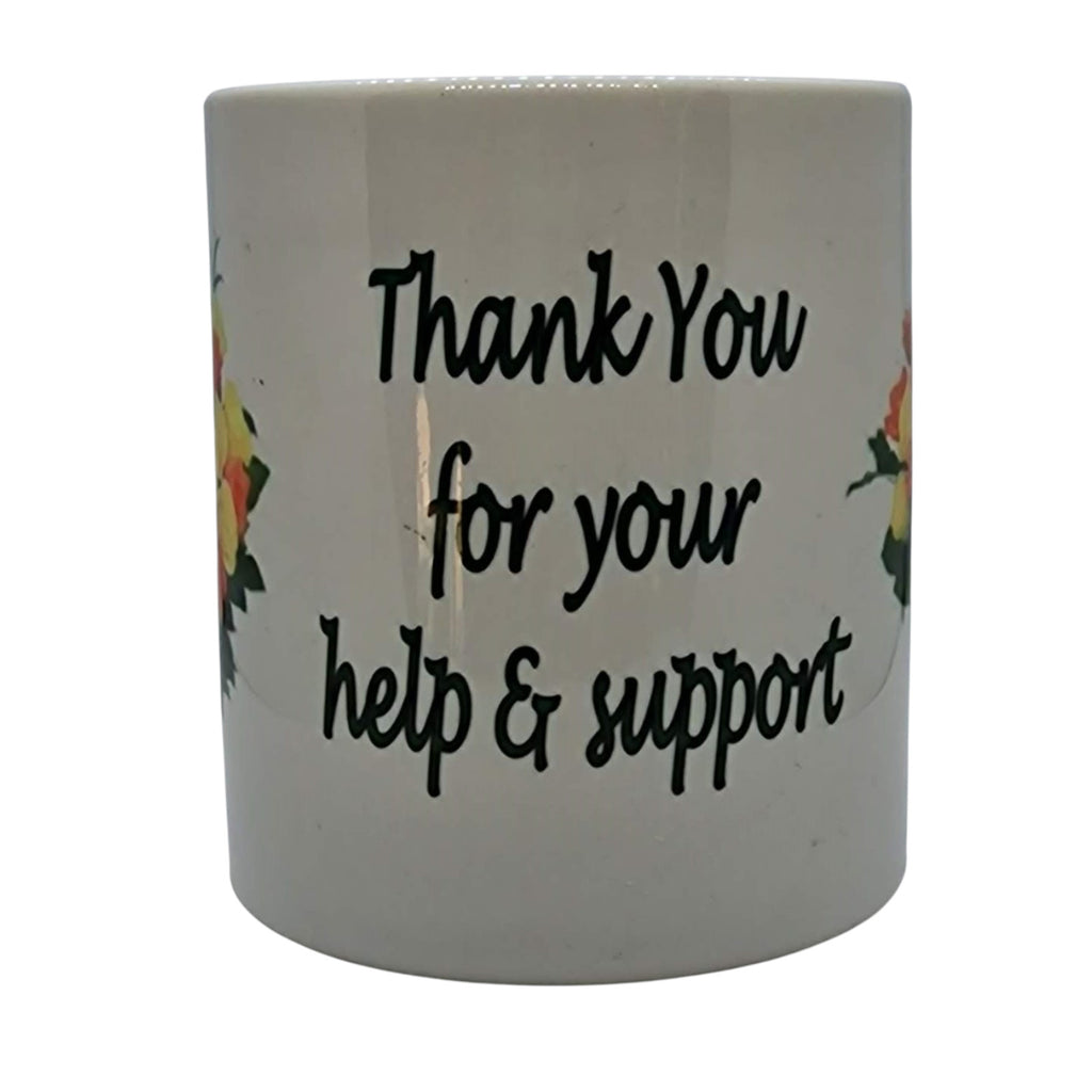Thank You Ceramic Mug – 11oz Gift Mug with Lasting Print