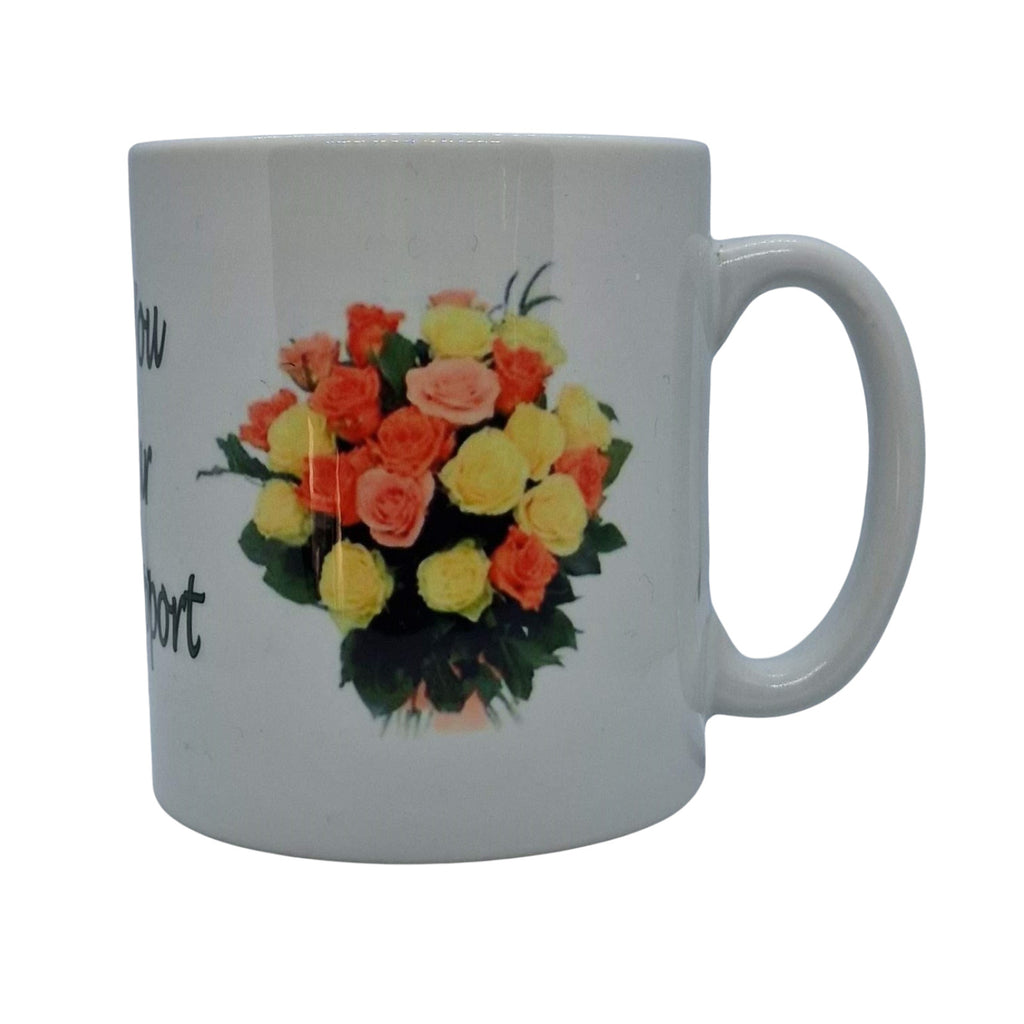 Thank You Ceramic Mug – 11oz Gift Mug with Lasting Print