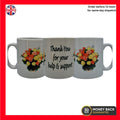 Thank You Ceramic Mug – 11oz Gift Mug with Lasting Print