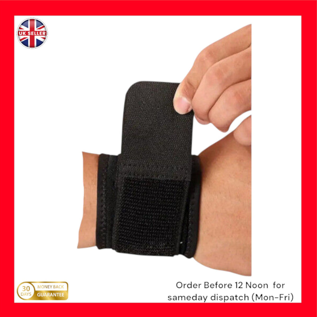 Wrist Brace Adjustable Support Wrap – Arthritis, Sprain & Tendon Relief